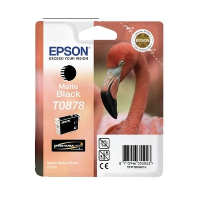 Cartucho de tinta Original Epson T0878 Negro Mate