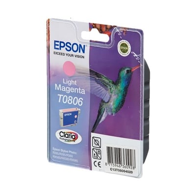 Cartucho de tinta Original Epson T0806 Magenta Claro