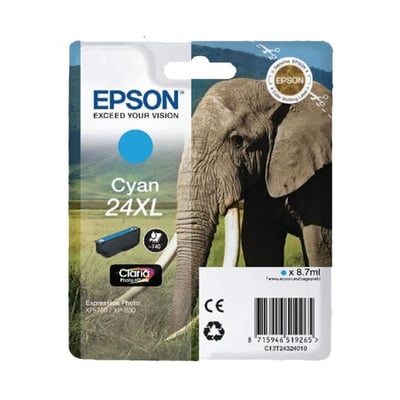 Cartucho de tinta Original Epson 24 XL Cian