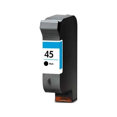 Tinteiro Compatível HP 45 (51645A) Preto