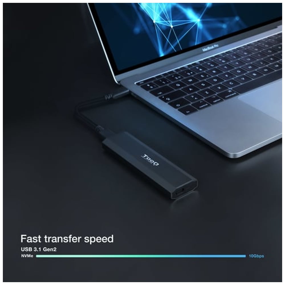 Caixa disco externo TooQ SHURA SSD M.2