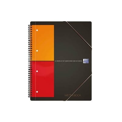 Cuaderno Oxford Meeting Plástico Cuadriculado
