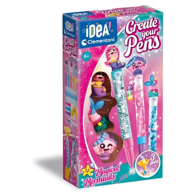 Kit Esferográfica Create Your Pens - Magical Mermaids