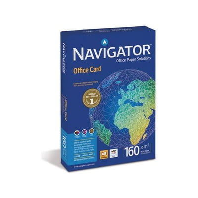 Papel Fotocópia A4 160gr Navigator 1x250fls
