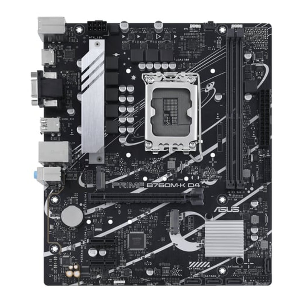 Asus PRIME B760M-K D4 Intel B760 LGA 1700 micro ATX
