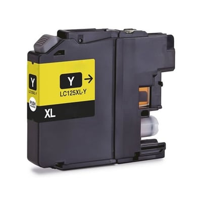 Tinteiro Compatível Brother LC125 Amarelo Versão 3