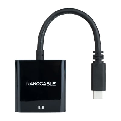 Convertidor USB-C A HDMI 4K 15cm - Negro