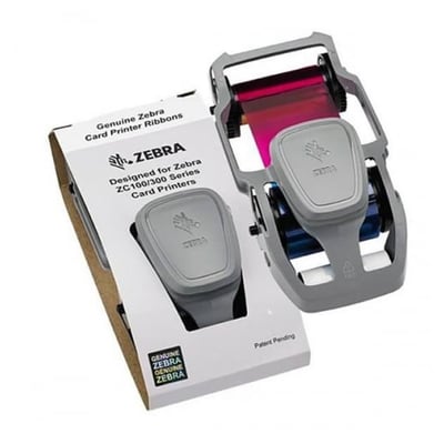 Fita ZEBRA Cor YMCKO ZC100 / ZC300 400 imagens