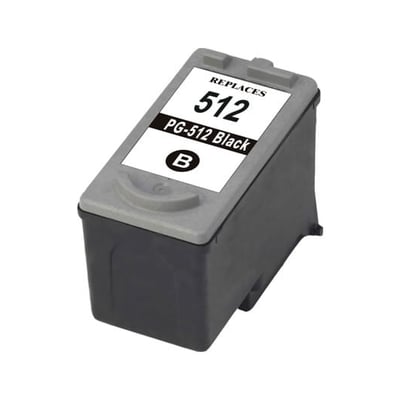 Tinteiro Compatível Canon PG-512 Preto Alta Cap.