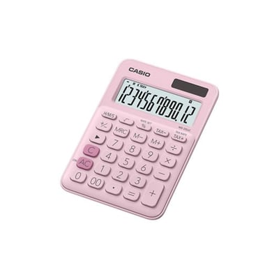 Calculadora de Secretaria Casio MS-20UC Rosa