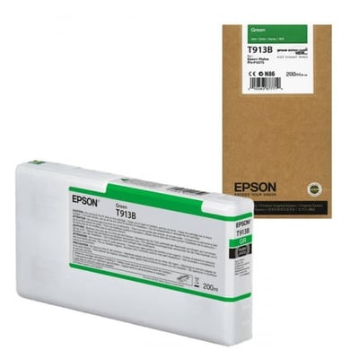 Tinteiro Original Epson T913B Verde