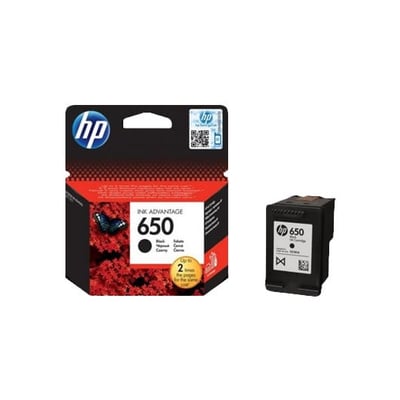 Cartucho de tinta Original HP 650 (CZ101A) Negro