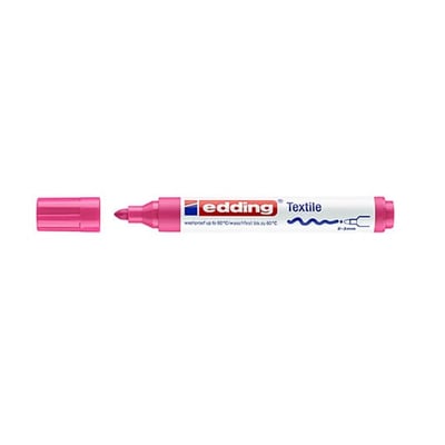 Marcador Textil Edding 4500 Rosa - 1ud