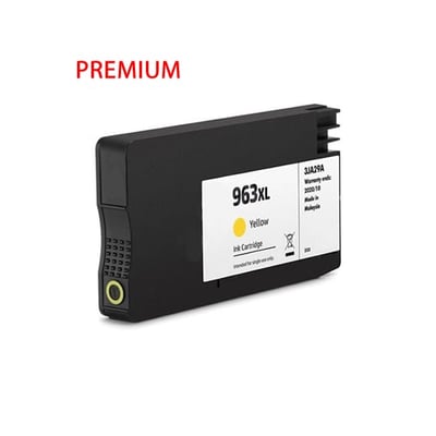 Tinteiro Compatível Premium HP 963 XL Amarelo