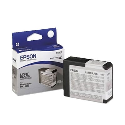 Cartucho de tinta Original Epson T5807 Gris