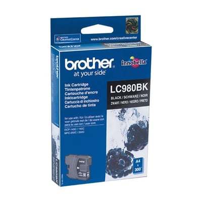 Cartucho de tinta Original Brother LC980 Negro