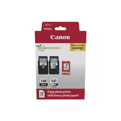 Cartucho Original Canon PG-540 + CL-541 Value Pack