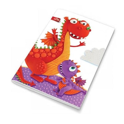 Cuaderno Grapado Premium Zoo A4 40H Rayado-Pack10