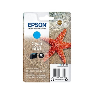 Tinteiro Original Epson 603 Ciano