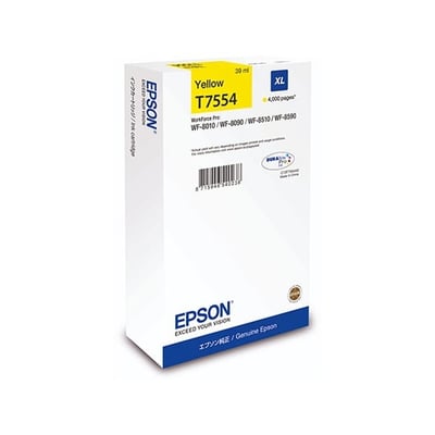 Cartucho de tinta Original Epson T7554 Amarillo