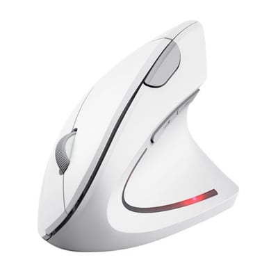 Ratón Trust Verto Ergonómico S/ Fios - Blanco