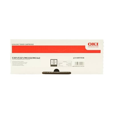 Toner Original OKI C301/ C321 Preto