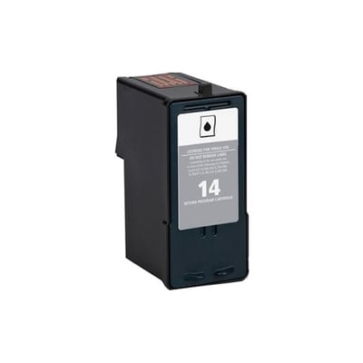 Cartucho de tinta reciclado Lexmark 14 (18C2090) negro