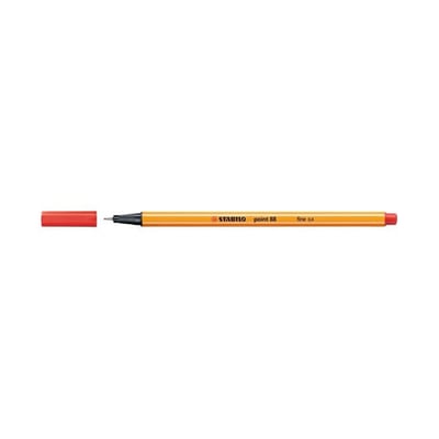 Marcador Stabilo Point 88 Rojo - 1ud