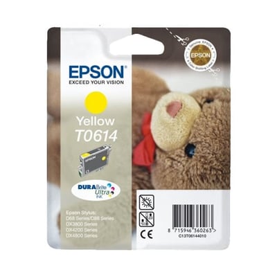 Cartucho de tinta Original Epson T0614 Amarillo