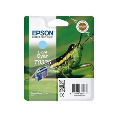 Cartucho de tinta Original Epson T0335 Cian Claro