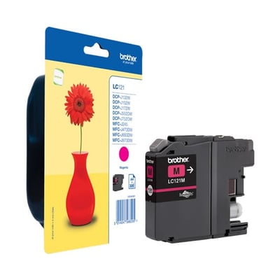 Tinteiro Original Brother LC121 Magenta
