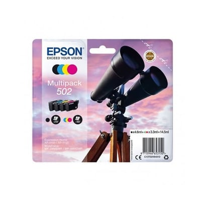 Cartucho de tinta Original Epson 502 Pack 4 Colores