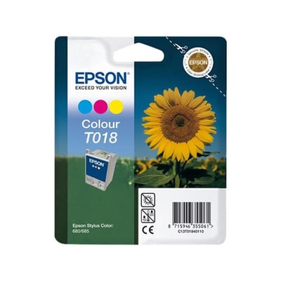 Cartucho de tinta Original Epson T018 Color