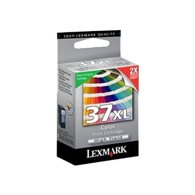 Cartucho de tinta Original Lexmark 37 XL (18C2180E) Color