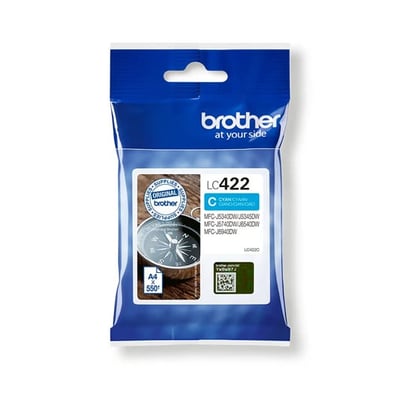 Cartucho de tinta Original Brother LC422 Cian