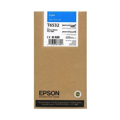 Cartucho de tinta Original Epson T6532 Cian