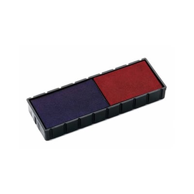 Almohadilla Bicolor Extra para Sello PL10 (BlueRed)