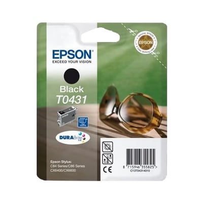 Cartucho de tinta Original Epson T0431 Negro Alta Cap.