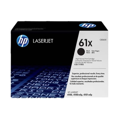 Toner Original HP 61X (C8061X) Preto