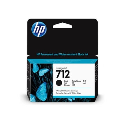 Tinteiro Original HP 712 Preto (38m)
