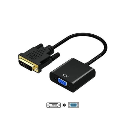 Adaptador DVI Macho a VGA Hembra