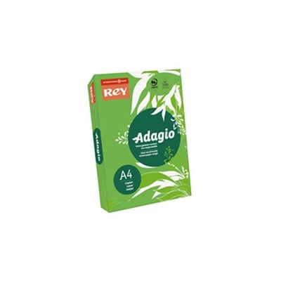 Papel Fotocopia Adagio A4 80gr Verde Intenso 1x500