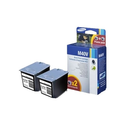 Cartucho de tinta Original Samsung SF330 (M40) Negro Pack 2