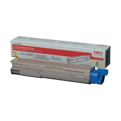 Toner Original OKI C3300n/3400n Amarelo