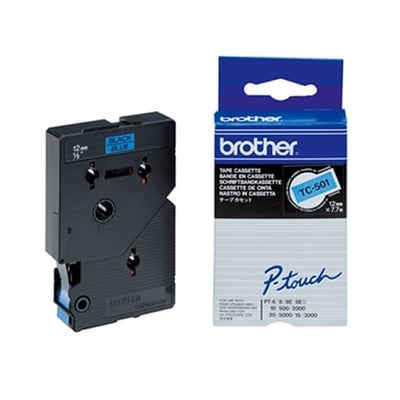 Fita Grav. Orig. Brother 9mm Ciano/Preto
