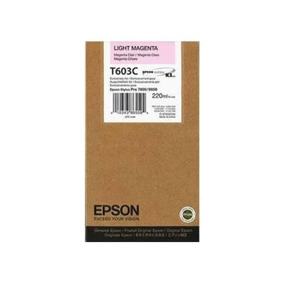 Cartucho de tinta Original Epson T603C Magenta Claro