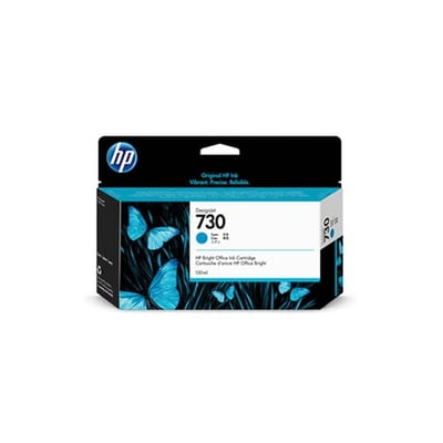 Cartucho de tinta Original HP 730 Cian (300ml)