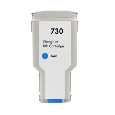 Tinteiro Compatível HP 730 Ciano (300ml)