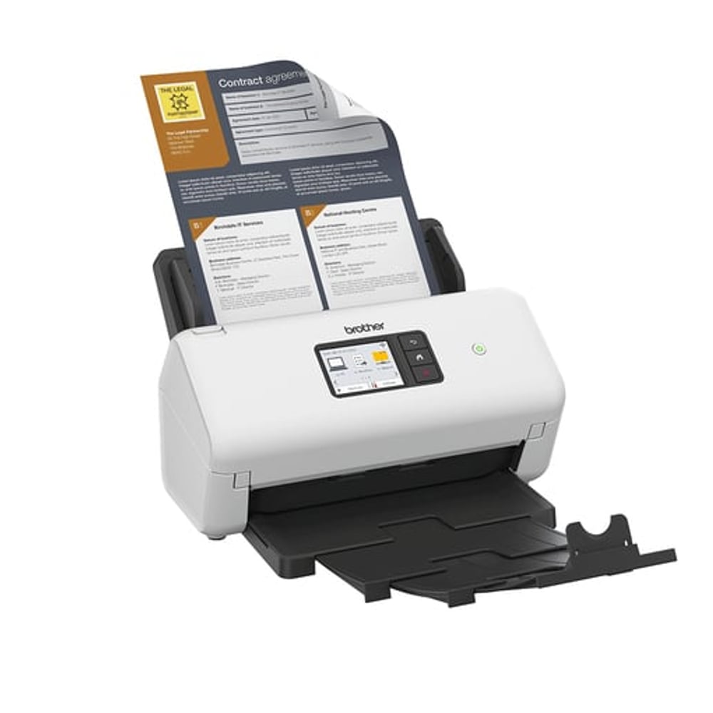 Brother ADS-4550W scanner ADF 600 x 600 DPI