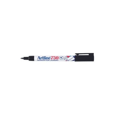 Marcador de Tela Artline 750 0,7mm Negro - 1ud